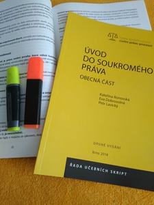 Úvod do soukromého práva - obecná část Úvod do soukromého práva - obecná část